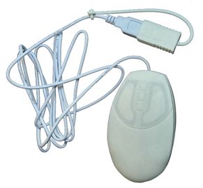China Washable hygienic petite medical mouse with USB cap and 0.3m shorten USB cable supplier