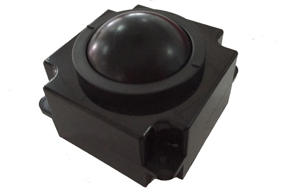 50.mm black mechanical ESD trackball module with 400DPI or 800DPI, USB