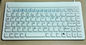 Russian antibacterial IP68 washable medical silicone keyboard with dishwasher safe supplier