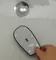 IP68 waterproof anti-bacterial medical mouse with laser sensor and touch wheel supplier