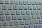 NEMA 4x silicone hospital magnetic keyboard mouse combo set with Russian Hebrew layout supplier