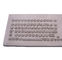 IP65 stand alone industrial metal keyboard with numeric keypad and sealed tough touch screen supplier