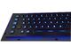 Vandal proof 66keys industrial metal keyboard with blue backlit and 38.mm optical trackball supplier