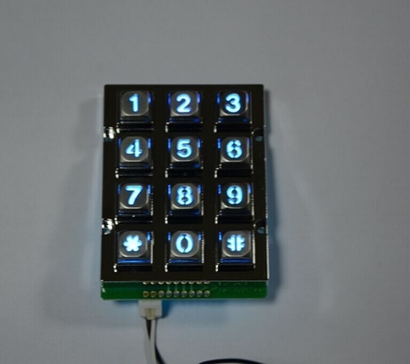 Vending machine numeric keypad