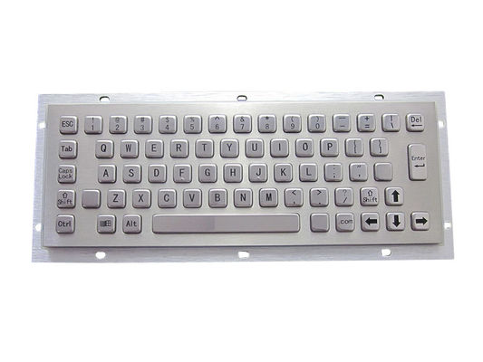 China outdoor industrial keyboard Vandalism proof weather proof with 64 metal keys supplier