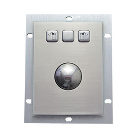 China 38.mm trackball mouse pointing device with metal panel mounting, USB or PS/2 interface supplier