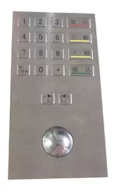 China weather proof special customs keypad with 2 trackball mouse buttons supplier