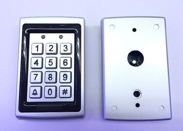 China Vandal proof 12 key wall mounting door access control metal keypad with Weigand 26 supplier