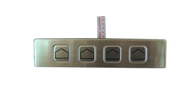China Matrix function metal keypad with 4 keys and customs layout for ATM keypad supplier