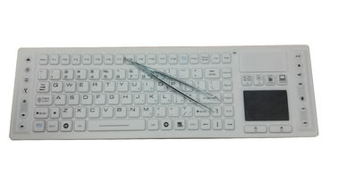 China Multimedia RF 2.4Ghz wireless medical washable keyboard with touch pad, antibacterial supplier