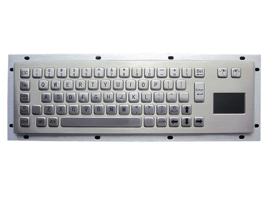 China Spanish industrial keyboard IK7 vandal proof with touchpad screen from China factory supplier
