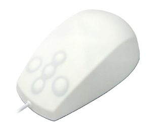 China OEM medical mouse, IP68 waterproof medical mouse with nano silver antibacterial supplier