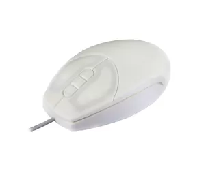China Small hygiene white mouse for medical and industrial application, IP68 waterproof mouse supplier