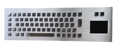 China Spanish IP65 kiosk panel mount industrial keyboard by stainless steel supplier