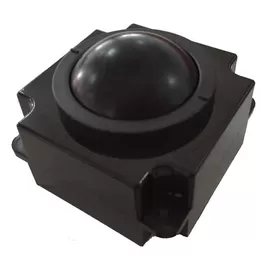 China ESD 50.mm black trackball medical mouse for military, medical, industrial application supplier