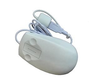 China Factory OEM white touch scroll waterproof medical mouse with optical DPI supplier