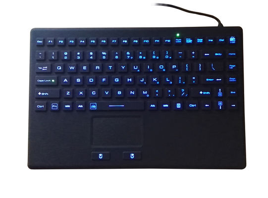 China IP68 Industrial Keyboard With Touchpad Supporting Gloves and Win11 supplier