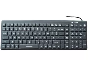 China Uk English Ip68 Medical Keyboard With Clean Mode For 5 Sec To Lock Keyboard supplier