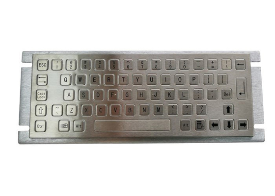 China IP65 dynamic industrial kiosk keyboard by vandal proof stainless steel supplier
