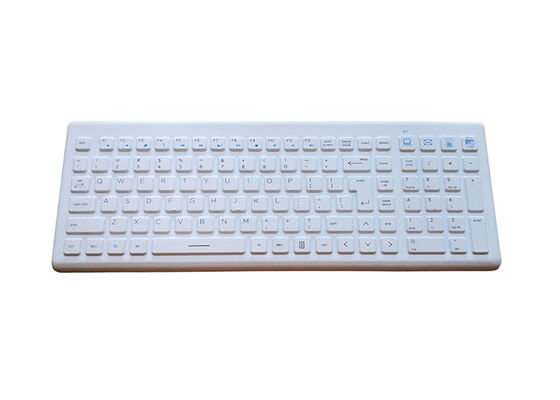 China Bluetooh medical keyoard with 2.4Ghz wireless and ip65 pure keys supplier