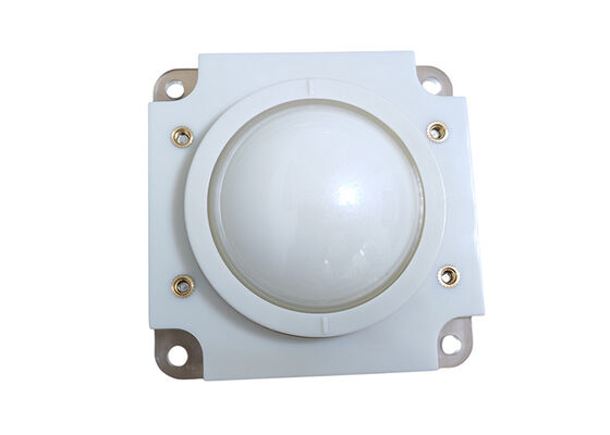 China 36mm white industrial trackball PS2 with optical 1000DPI resolution supplier