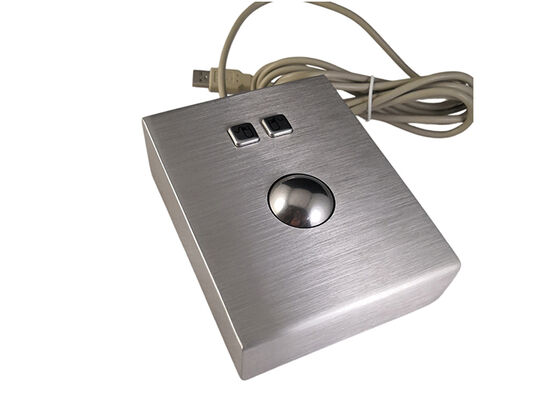 China IK09 industrial trackball movable with 2 buttons by metal enclosure supplier