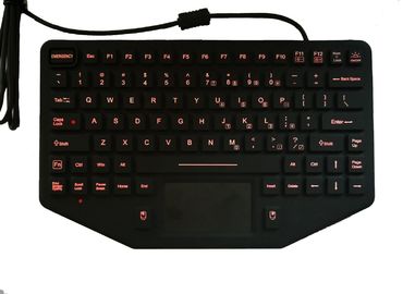 China Panel mount 89-key military keyboard with Shift + F1 for North American market IC supplier
