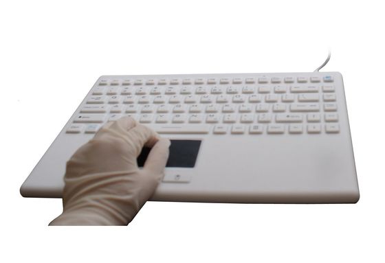 China Hospital grade medical keyboard with sealed touch screen and mouse supplier