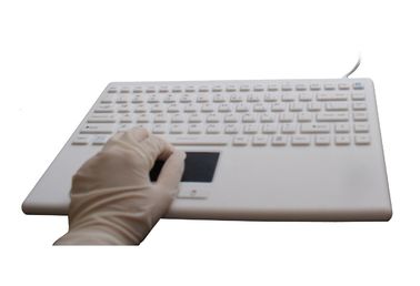 China Hospital grade medical silicone keyboard with three years warranty for lap top shape supplier