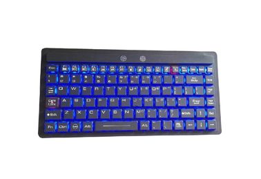 China 88 keys USB medical silicon keyboard with blue backlight and FCC-SDOC supplier