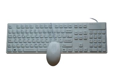 China QWERTZ German medical silicone keyboard with full keyboard functionalities supplier