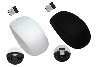 China IP65 Wireless waterproof mouse for antimicrobial medical with 1000CPI, OEM wireless mouse supplier