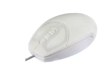 China Small medical healthcare application optical mouse with IP68 sealed silicone for nurse use supplier