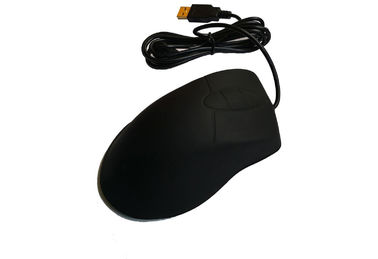 China USB silicone optical mouse pointing device with big size and 5 buttons supplier