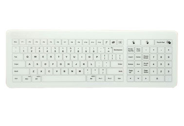China Washable Medical Grade Glass Keyboard For Wet Finger Touch Pad supplier
