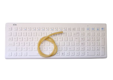 China UK Wireless Medical Keyboard With Clean Model And 106 Key 3 Hot Key supplier