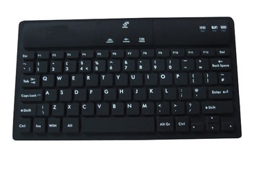 China Water Proof Bluetooth Keyboard By Pure Silicone For WIN10 Easy To Clean And Disinfect supplier
