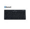 Bluetooth wireless black color medical silicone rubber keyboard for tablet / MID supplier