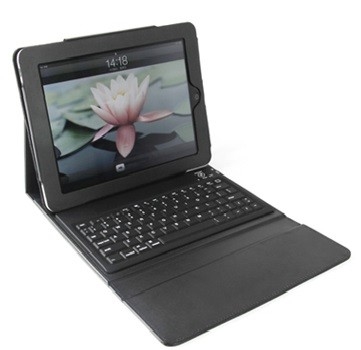 Bluetooth wireless black color medical silicone rubber keyboard for tablet / MID supplier