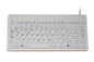IP68 washable plug and play mini size medical keyboard with nano silver antibacterial supplier