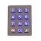 Weather proof illuminated TTL 12 key stainless steel acess control keypad or keyboard supplier