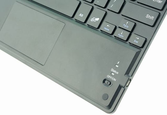 Rugged ABS Bluetooth wireless keyboard with touch pad mouse supplier