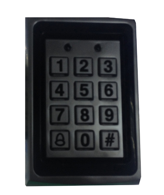 Vandal proof 12 key wall mounting door access control metal keypad with Weigand 26 supplier