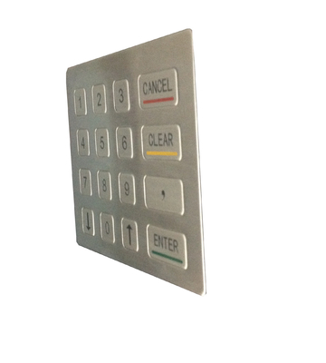 USB industrial phone keypad with flat layout and 16 color keys supplier