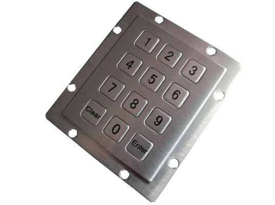 Short key stroke vending machine metal material keypad with manufacturer factory price supplier