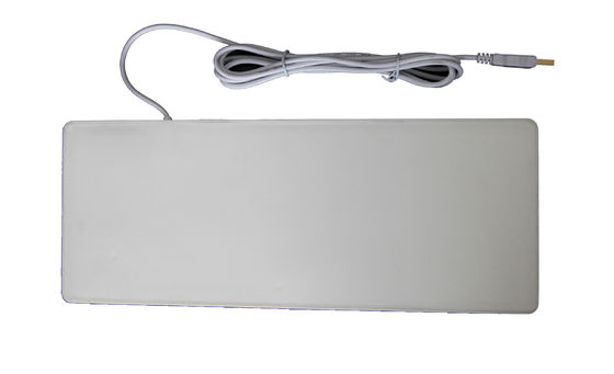 washable industrial keyboard with soft silent rubber keys and touchpad supplier