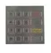 Factory supply RS232 keypad with customs keyboard layout, stainless steel material supplier