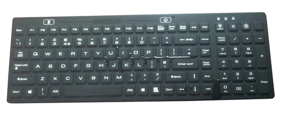 Magnetic medical grade keyboard with nano silver antibacterial for hygienically application supplier