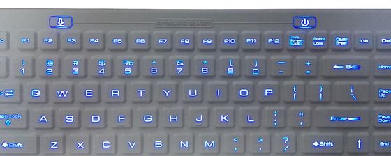 -40°C medical keyboard ROHS with backlight and Magnetic optional supplier