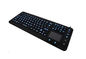 Dishwasher safe silicone full size LED keyboard mouse combos with IP68 protection supplier